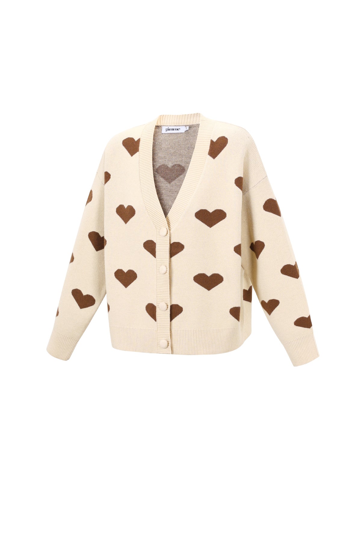 Cosy Herzen Cardigan / Strickjacke so sweet