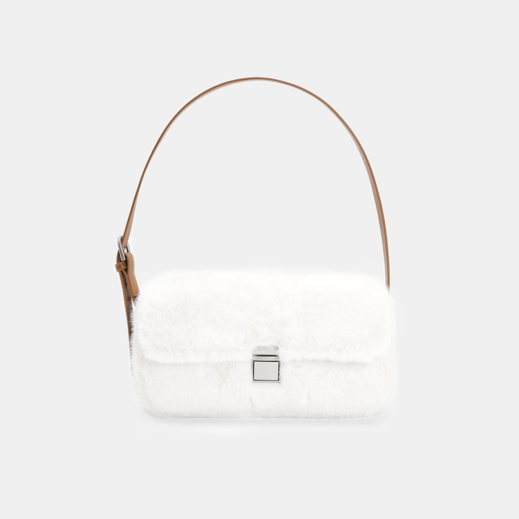 Elegante Handtasche Kunstpelz