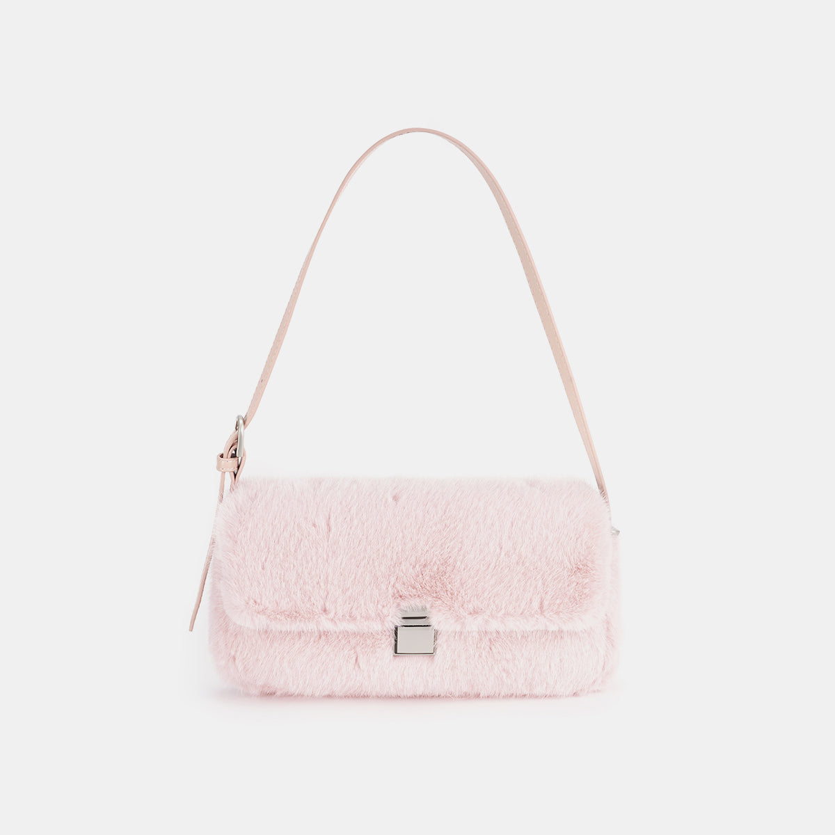 Elegante Handtasche Kunstpelz