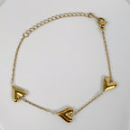 Herz-Armband Gold Stainless-Steel