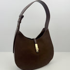 Elegante PU Umhängetasche Drehverschluss