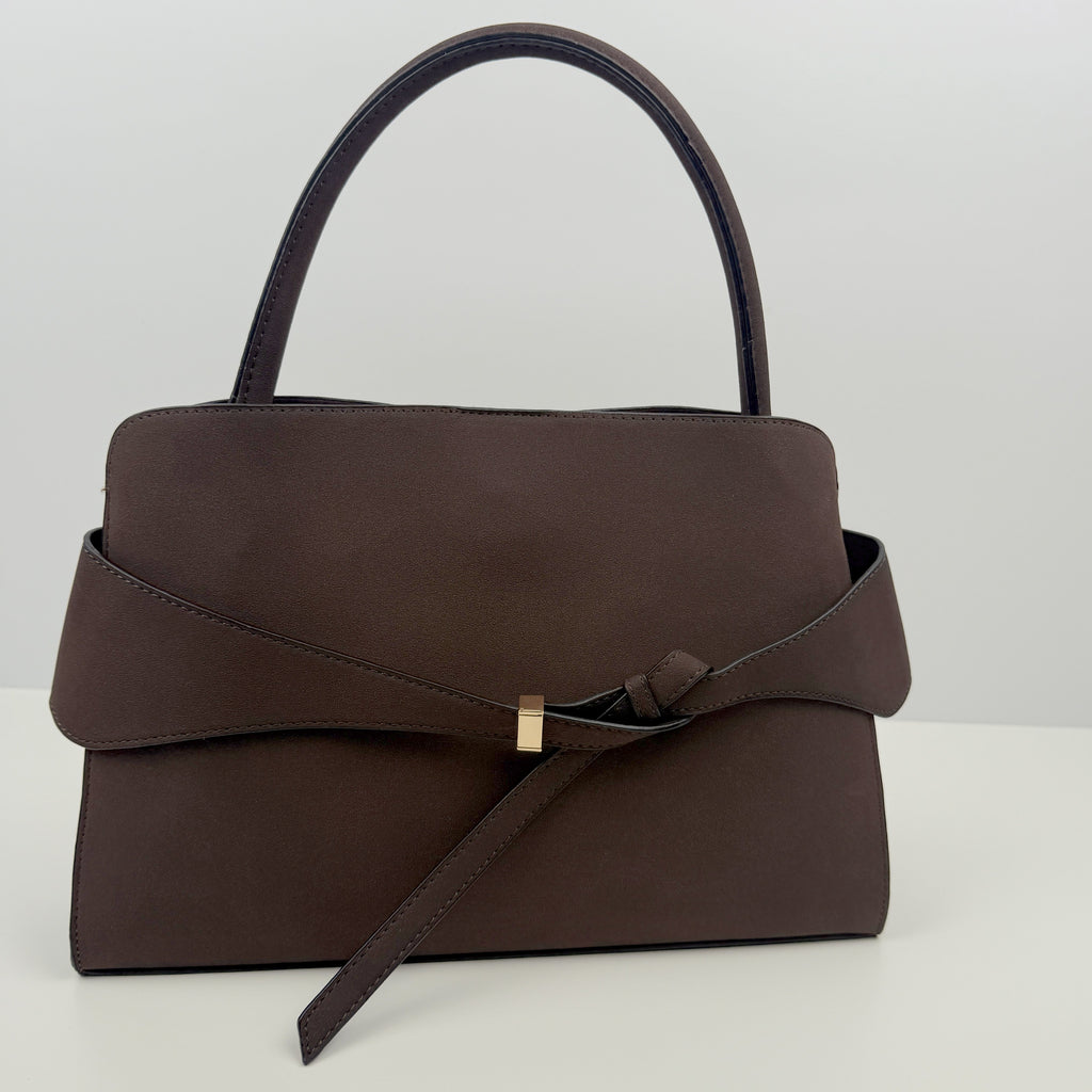 Elegante Handtasche - Umhängetasche - angeraut