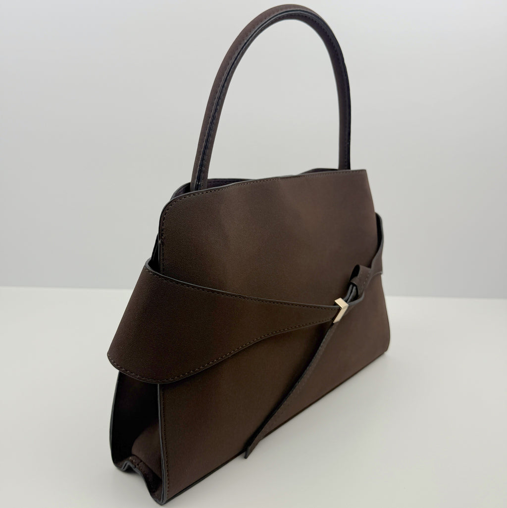 Elegante Handtasche - Umhängetasche - angeraut