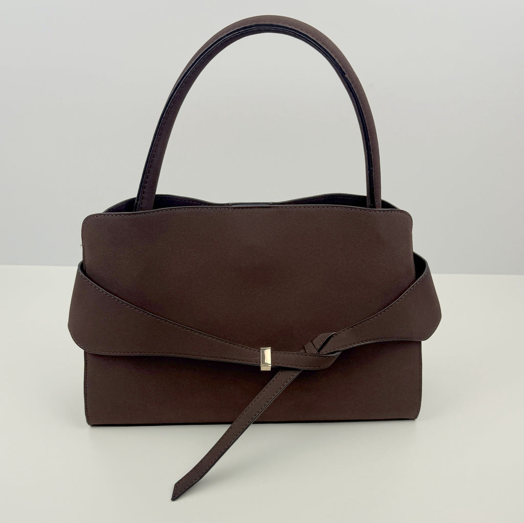 Elegante Handtasche - Umhängetasche - angeraut