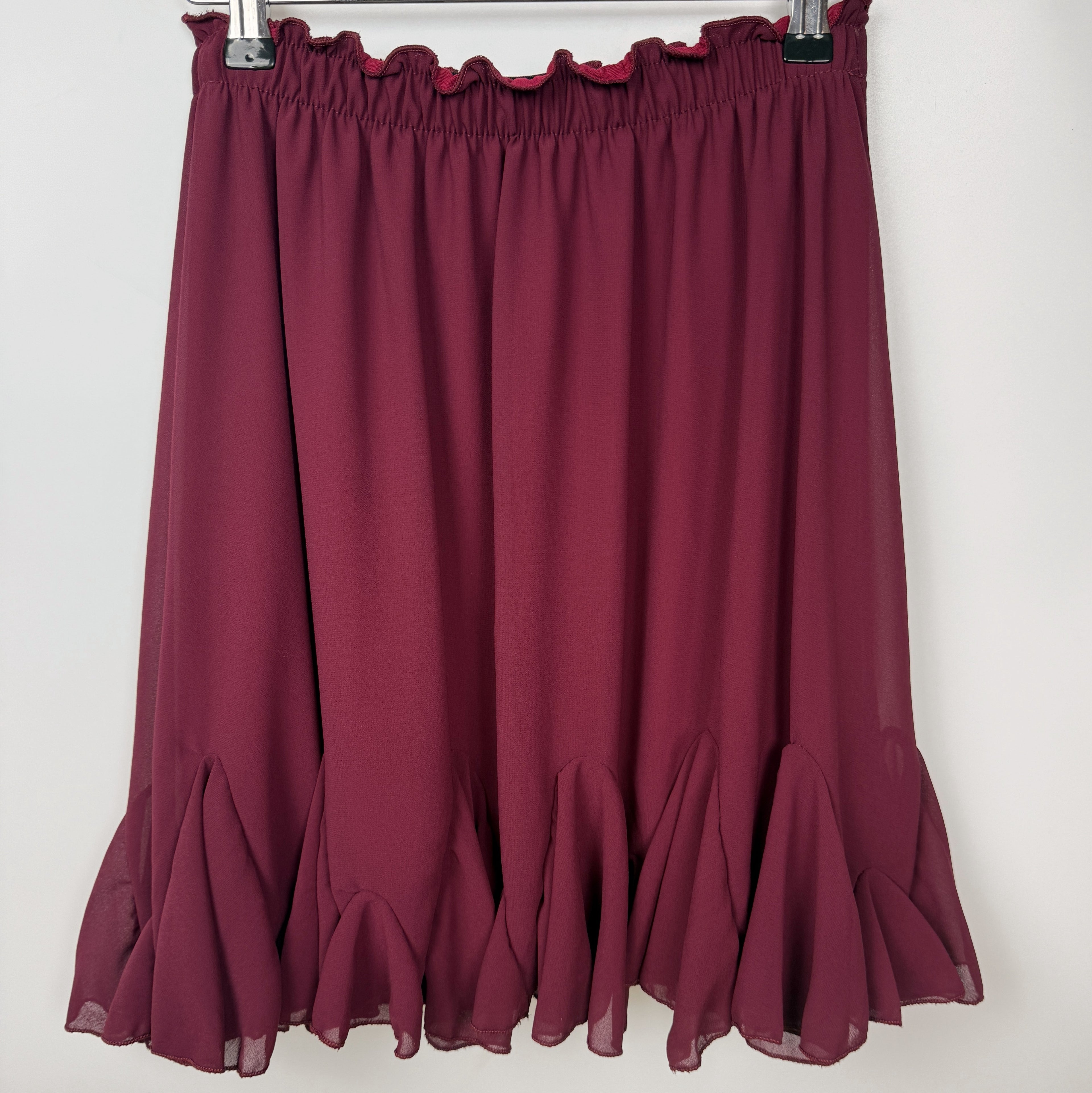 Wunderschöner Rock Bordeaux