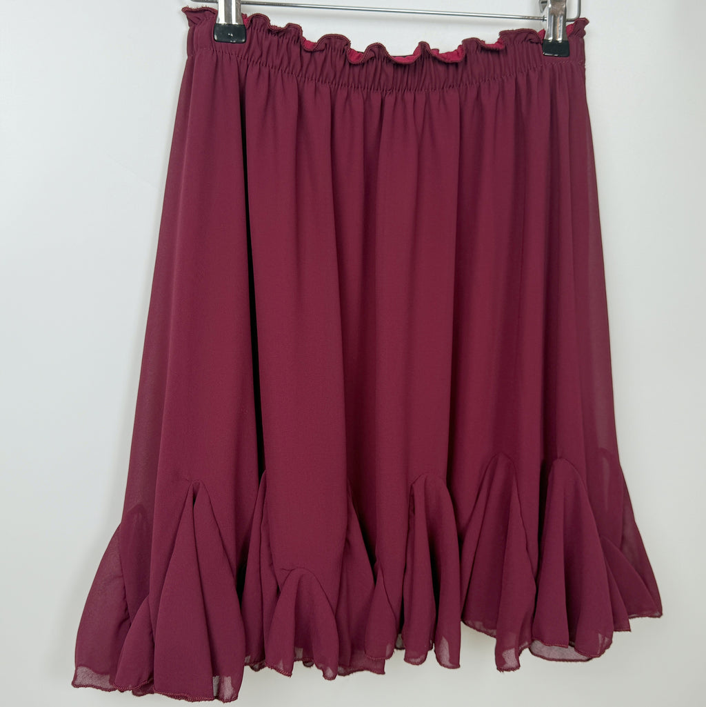 Wunderschöner Rock Bordeaux