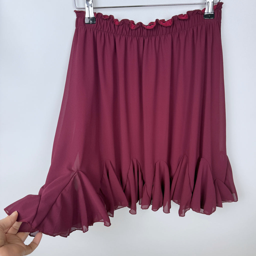 Wunderschöner Rock Bordeaux