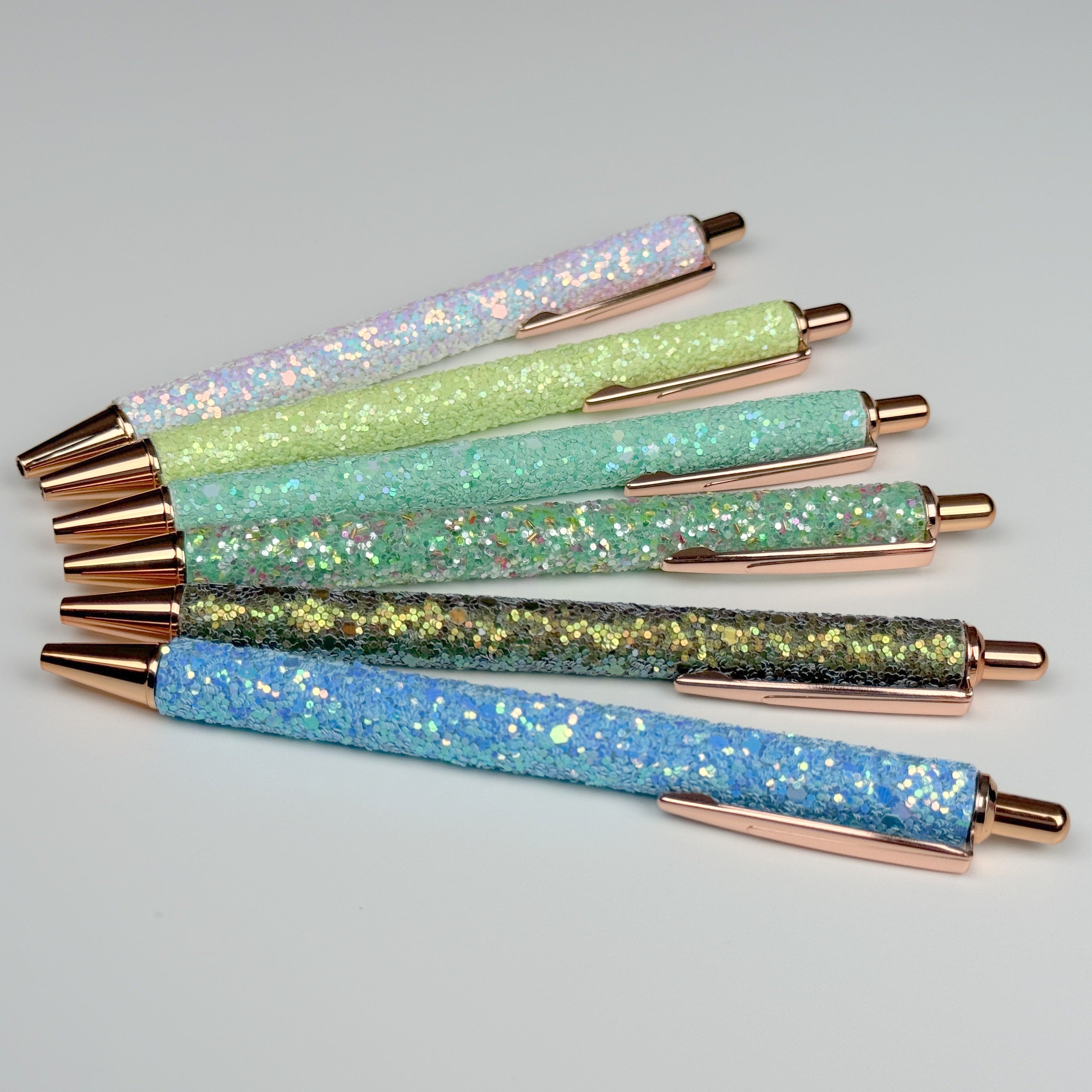 Kugelschreiber Glitzer 6er Pack