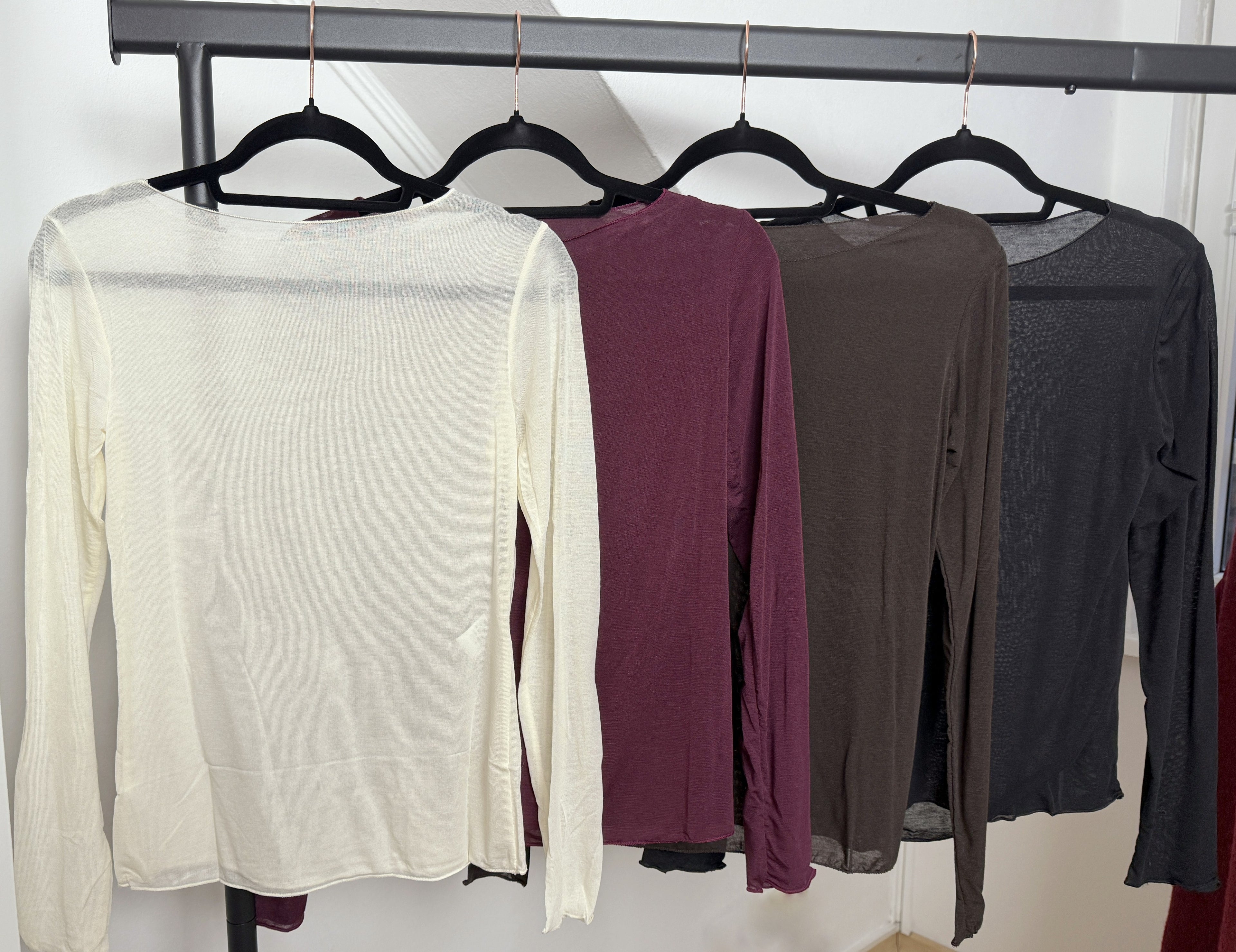 Cosy Kaschmir LA Shirt Bordeaux