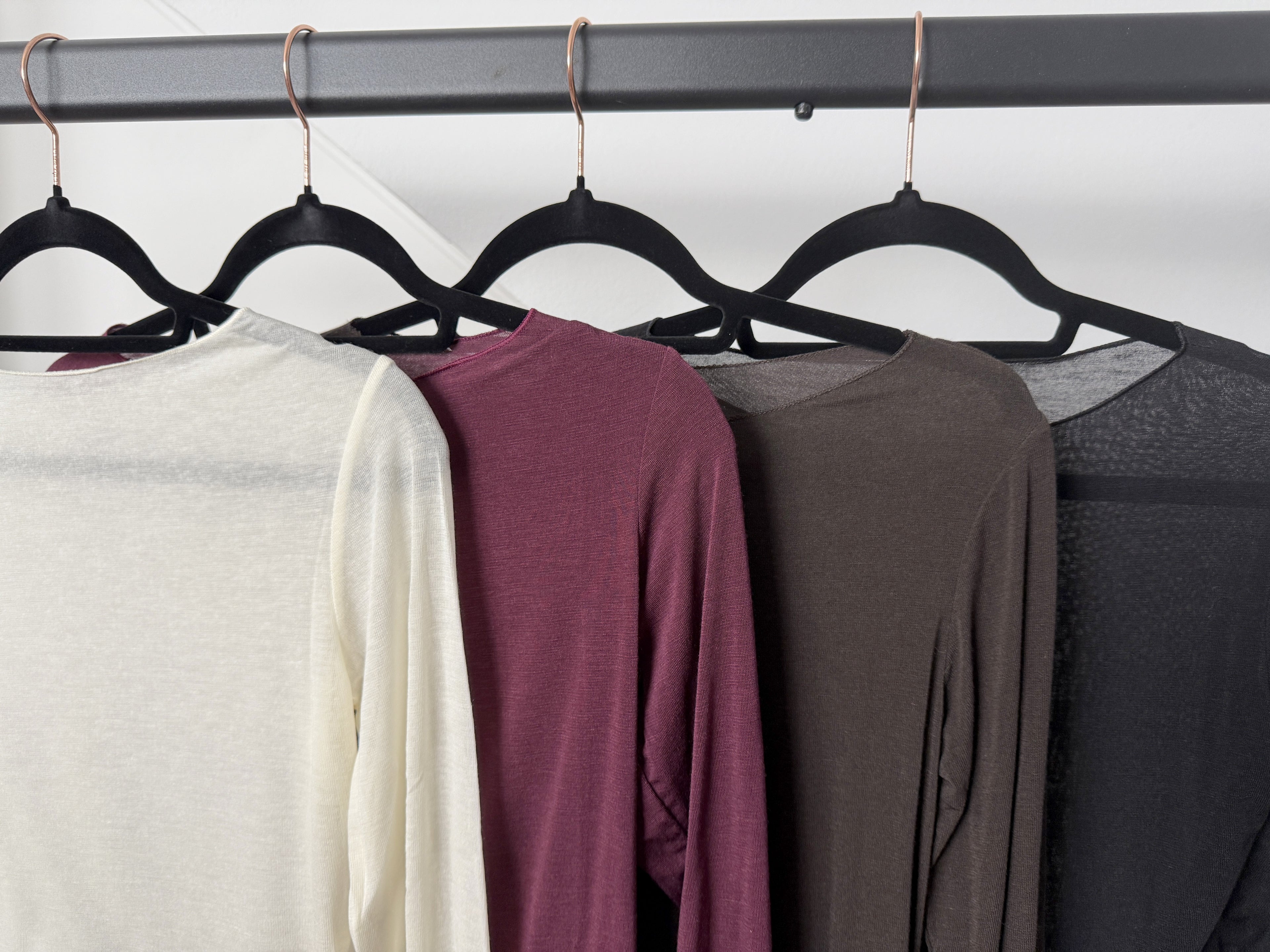 Cosy Kaschmir LA Shirt Bordeaux