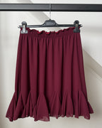 Wunderschöner Rock Bordeaux