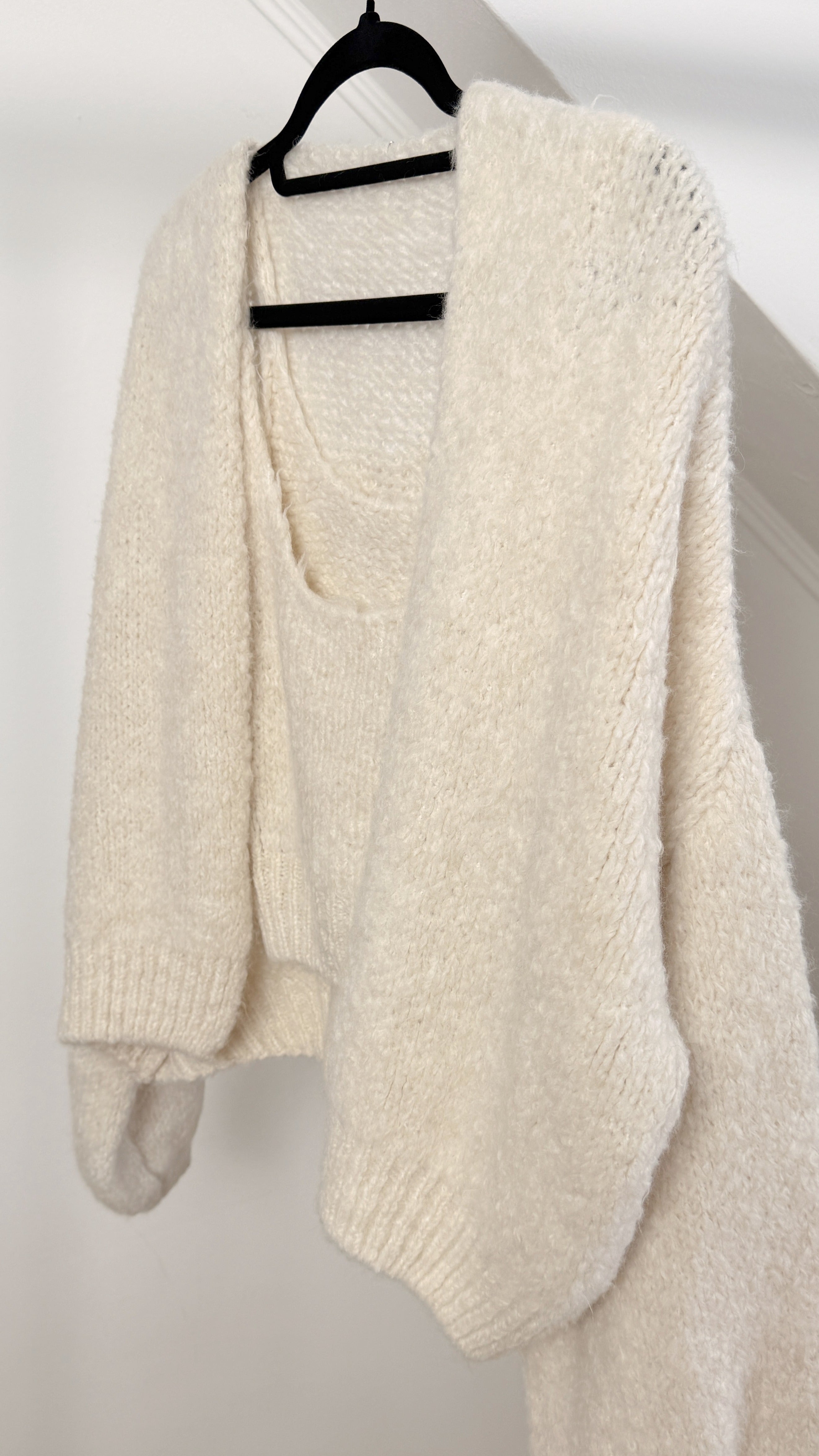 Cosy Strick-Set - Strickjacke & Top