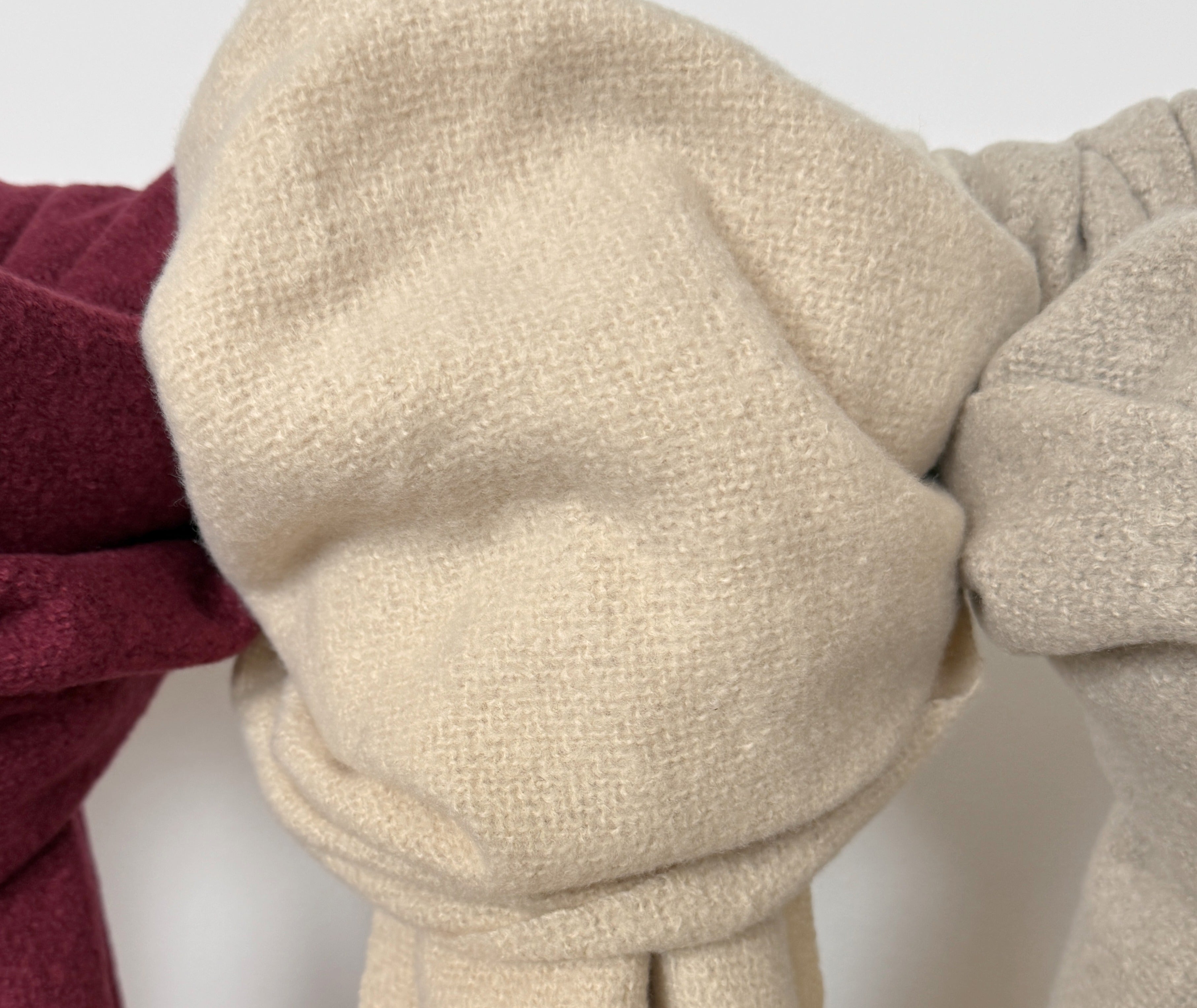 Winterschal  mit Fransen - ultraweich