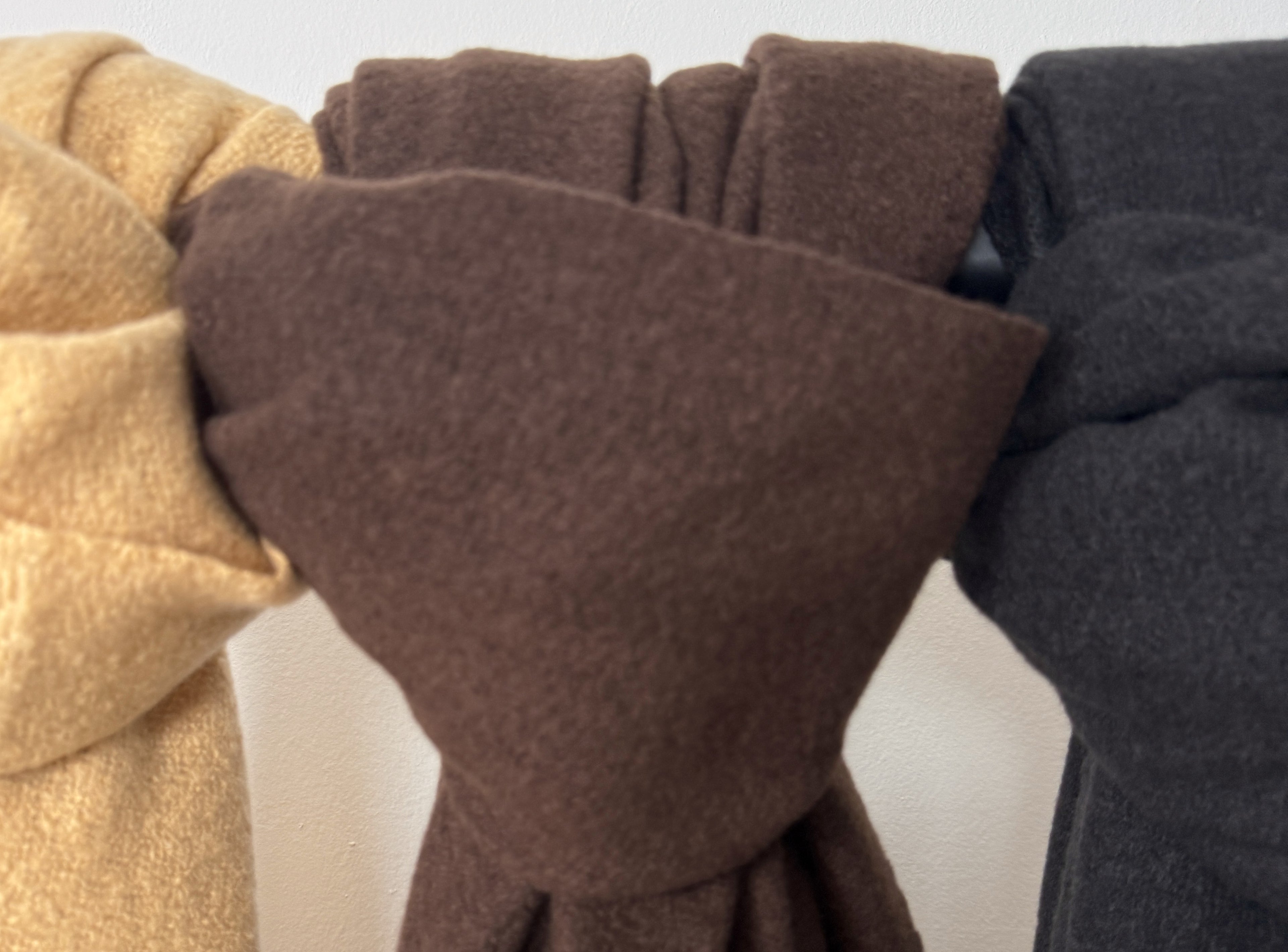 Winterschal  mit Fransen - ultraweich