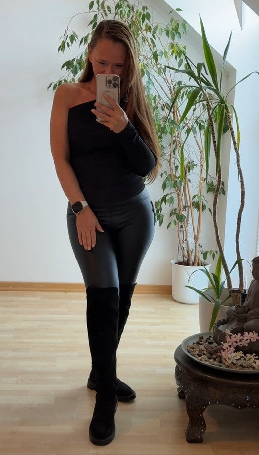 Virale Lederleggings - super bequem & tolle Passform