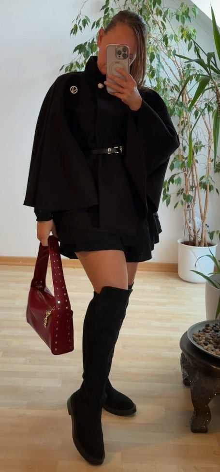 Viraler Poncho - super bequem & schick