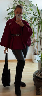 Viraler Poncho - super bequem & schick