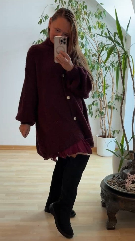 Cardigan - Strickjacke - Oversize / Onesize